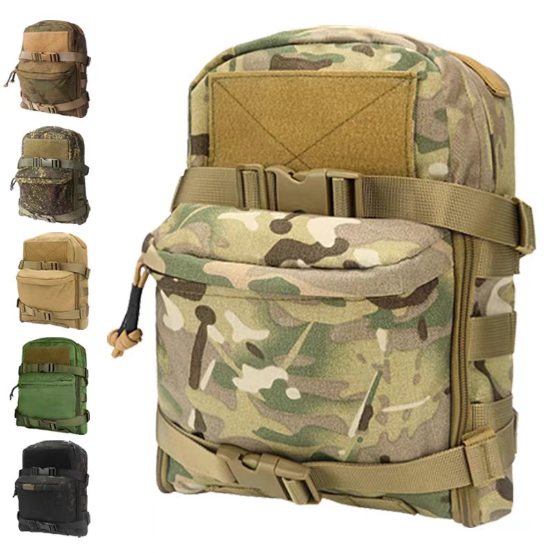 Outdoor Adventure Vest - กระเป๋าเป้สะพายหลังไนลอน 1000D สำหรับกิจกรรมกลางแจ้ง น้ำหนักเบา กันน้ำ พร้อมช่องใส่อุปกรณ์