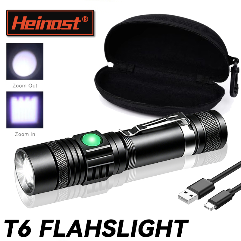 ไฟฉาย LED T6 แบบชาร์จไฟได้, ไฟ - Outdoor Adventure Camp บทวิจารณ์และราคา
