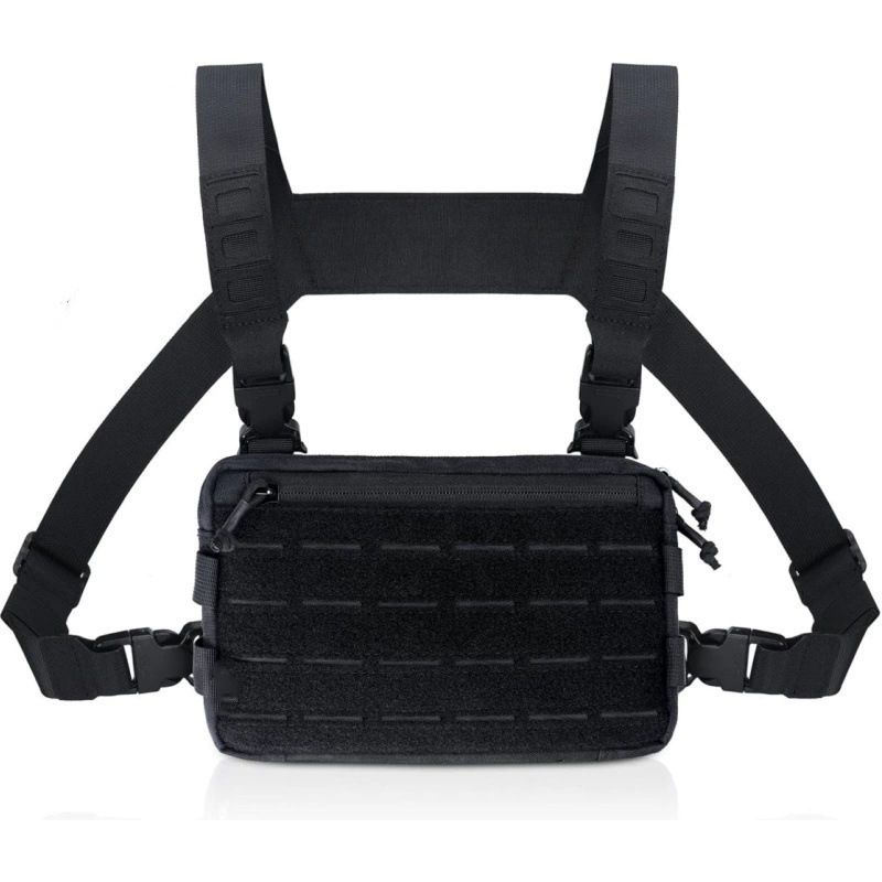 กระเป๋าคาดอกยุทธวิธีแบบ unisex - Outdoor Adventure Vest บทวิจารณ์และราคา