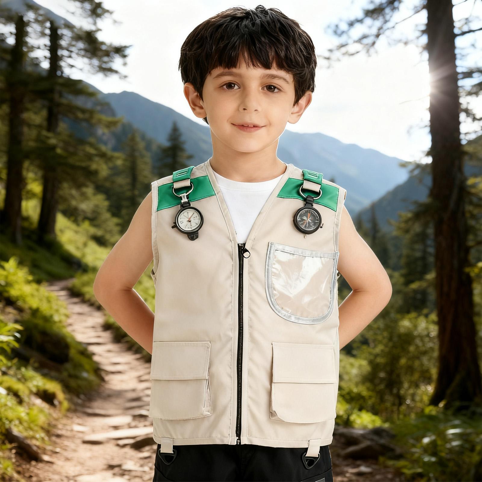 ชุดเสื้อกั๊กนักสำรวจสำหรับเด็ก - Outdoor Adventure Vest บทวิจารณ์และราคา