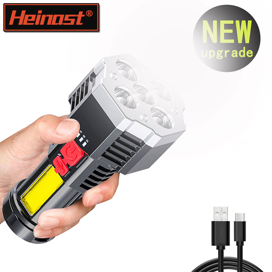 ไฟฉาย LED กำลังสูง 5 ดวง ไฟฉาย - Outdoor Adventure Camp บทวิจารณ์และราคา