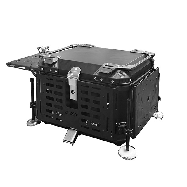 กล่องท้ายรถอเนกประสงค์ทำจากอลู - Outdoor Adventure Table With Storage บทวิจารณ์และราคา