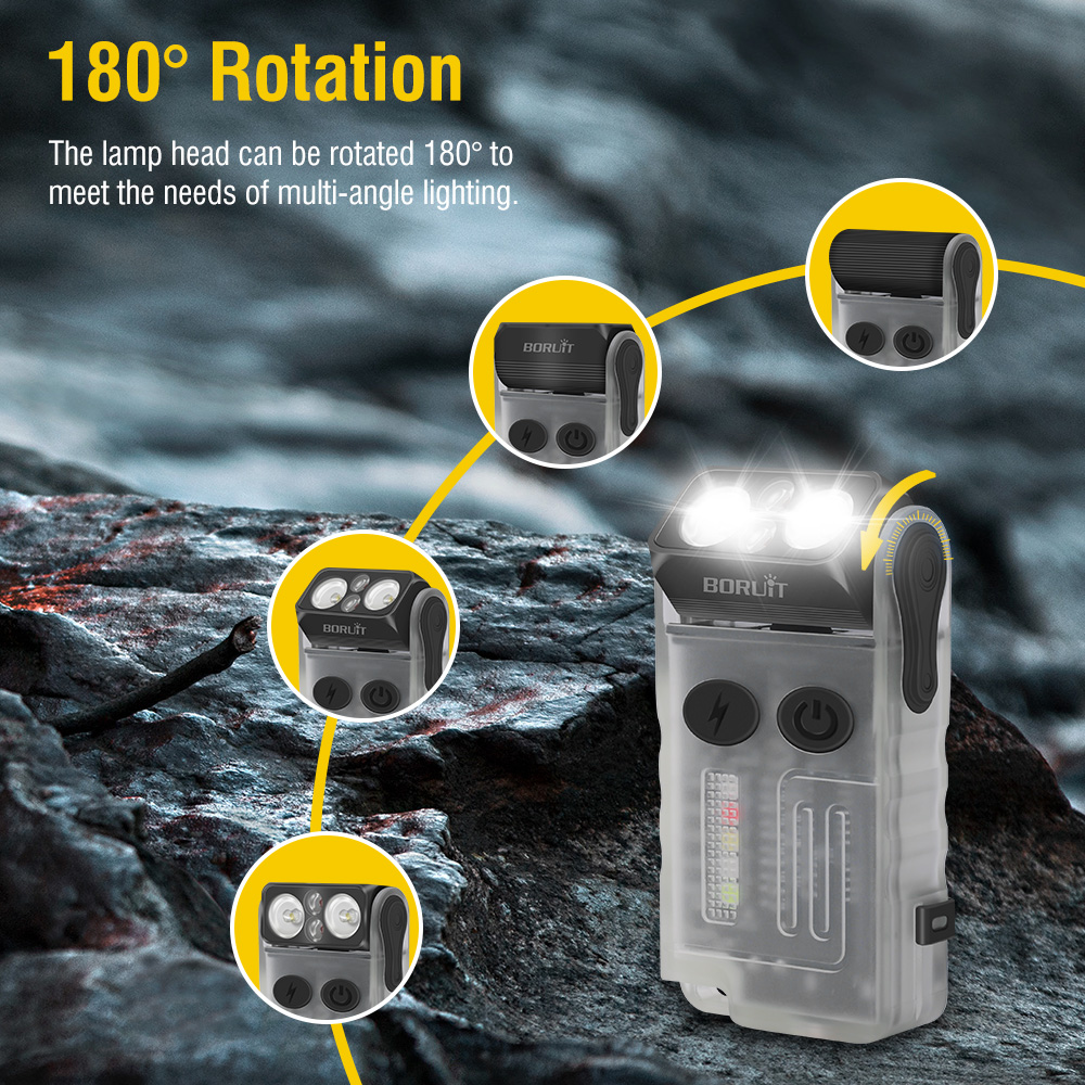 BORUiT V20 ไฟฉายพวงกุญแจ LED พ - Outdoor Adventure Camp บทวิจารณ์และราคา