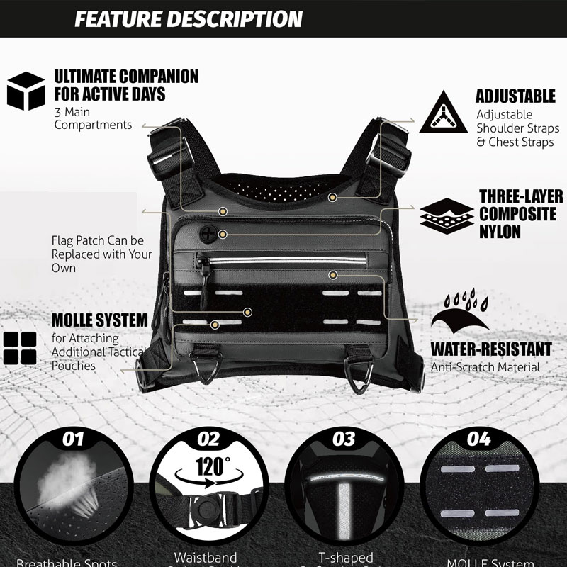 กลางแจ้งกระเป๋าสําหรับชายด้านห - Outdoor Adventure Vest บทวิจารณ์และราคา