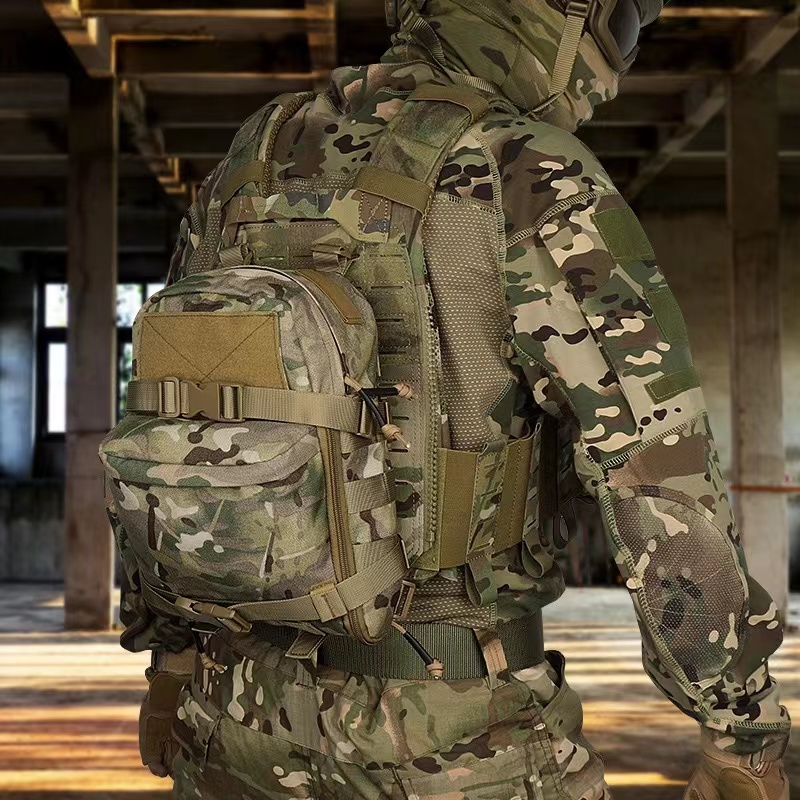 กระเป๋าเป้สะพายหลังไนลอน 1000D - Outdoor Adventure Vest บทวิจารณ์และราคา