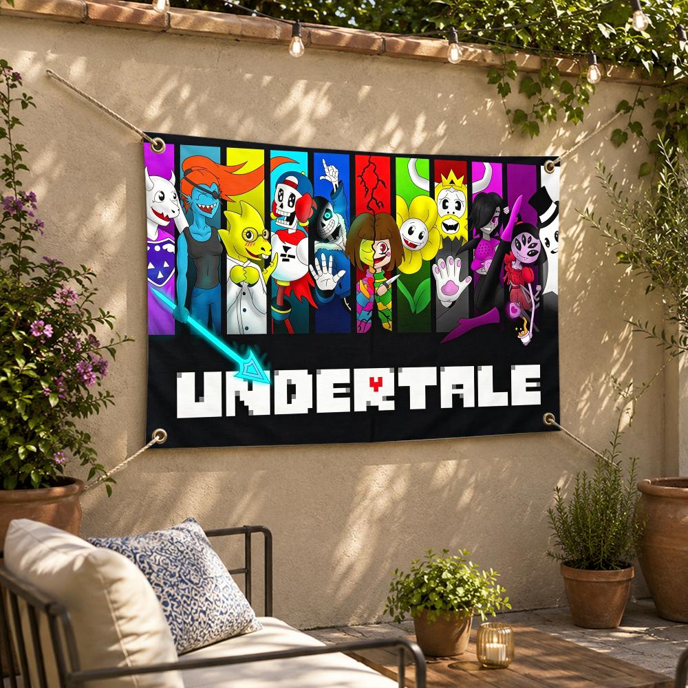 ธงตกแต่งธีมเกมอินดี้ U-Underta - Outdoor Adventure U Of U บทวิจารณ์และราคา